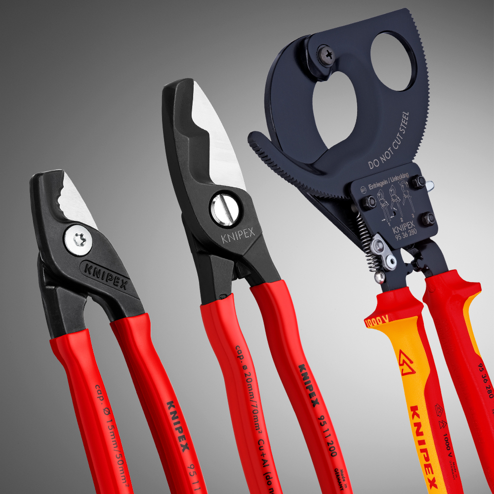 Many cable cutting pliers available